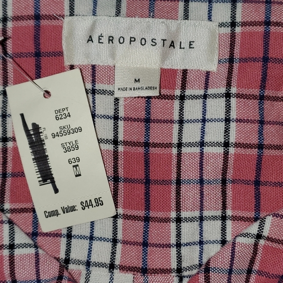 Aeropostale 100% Cotton Flannel Shirt - Picture 7 of 7